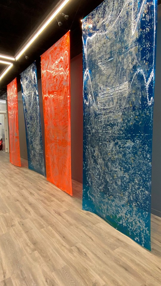 IVELISSE JIMENEZ, Water Marks #2, 2021
enamel on vinyl
IJ-C-0049