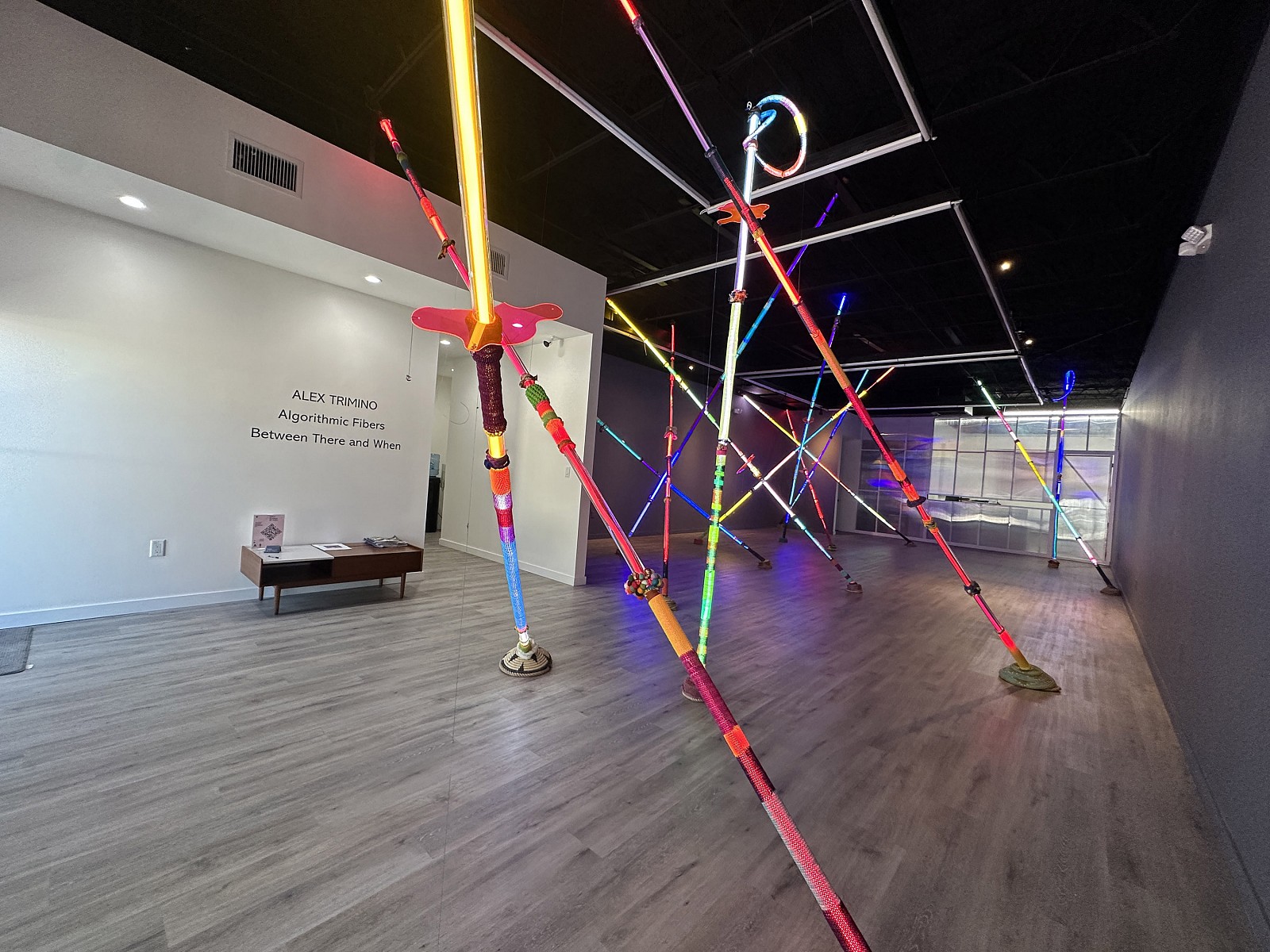 ALEX TRIMINO - Algorithmic Fibers - Between There and When - September 13 - December 20th